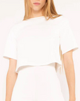 Ponte Crop Top (More Colors)