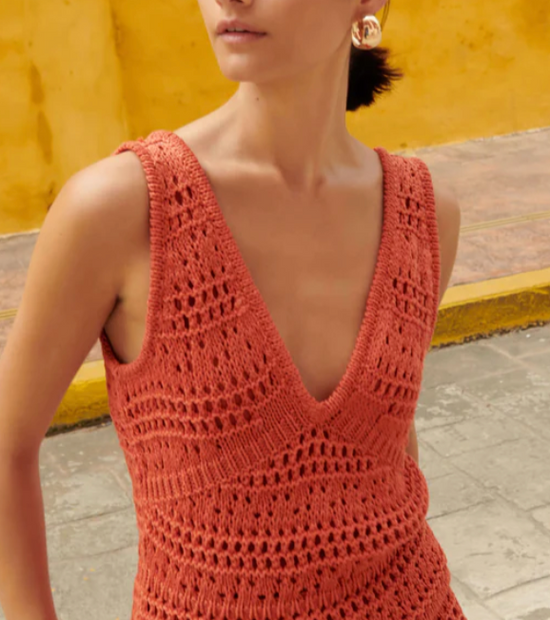 Adriana Crochet Tank
