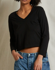Sinatra Vneck Cropped