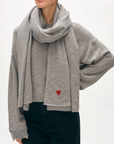 Cashmere Heart Scarf