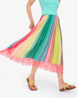 SUMMERTIME STRIPED SKIRT