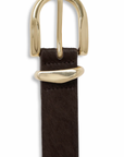 CALF HAIR BELT