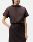 REVERSIBLE CRYSTAL BLOUSE