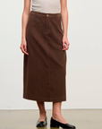 COTTON CORD SKIRT