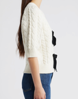 CLARISSA BOW SWEATER