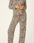 HOLIDAY LEOPARD LOUNGE SET