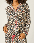 HOLIDAY LEOPARD LOUNGE SET