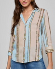 CAMILLE BLOUSE TAUPE