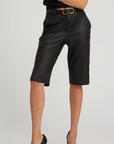 BERMUDA LEATHER SHORT