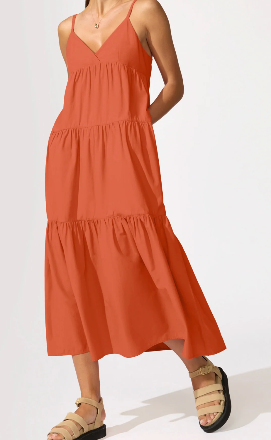 serra viscose linen dress SERRA DRESS