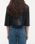 HOLLIS LEATHER TOP