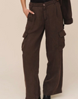 WIDE LEG CARGO TROUSER