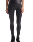 Faux Leather Legging