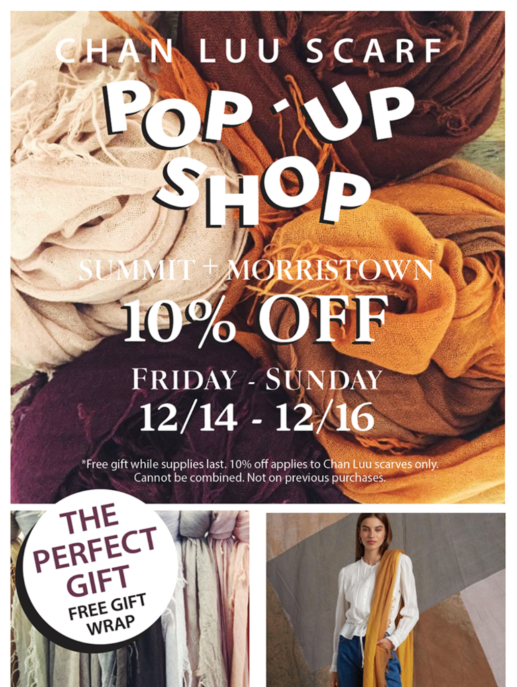 Chan Luu Scarf Pop-Up Shop | This Weekend