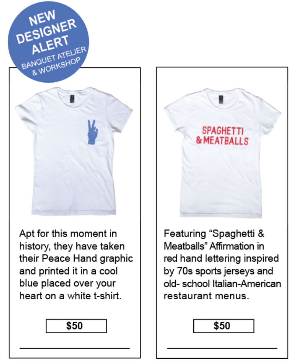 New Designer Alert | Banquet Atelier &amp; Workshop