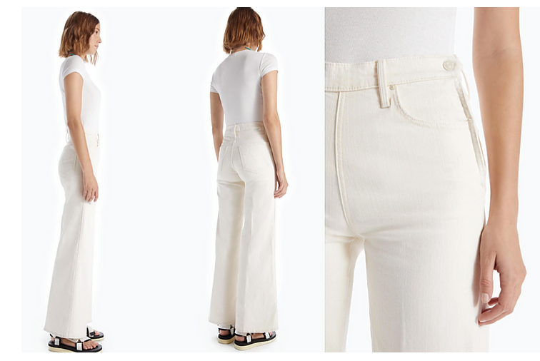 How Are You Wearing Cream Jeans Now?