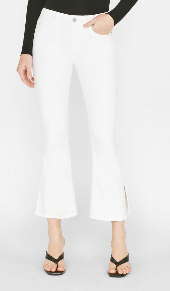 Crop Slit Jean