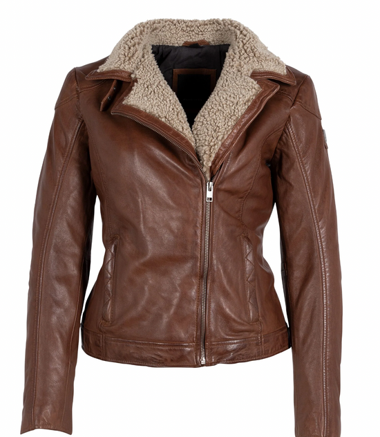 Load image into Gallery viewer, Jenja Leather Jacket
