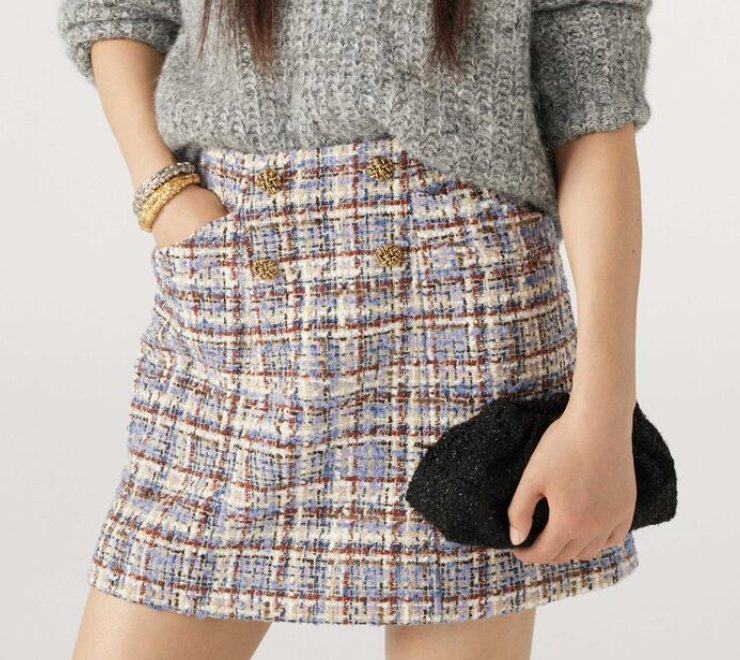 Texas Tweed Skirt