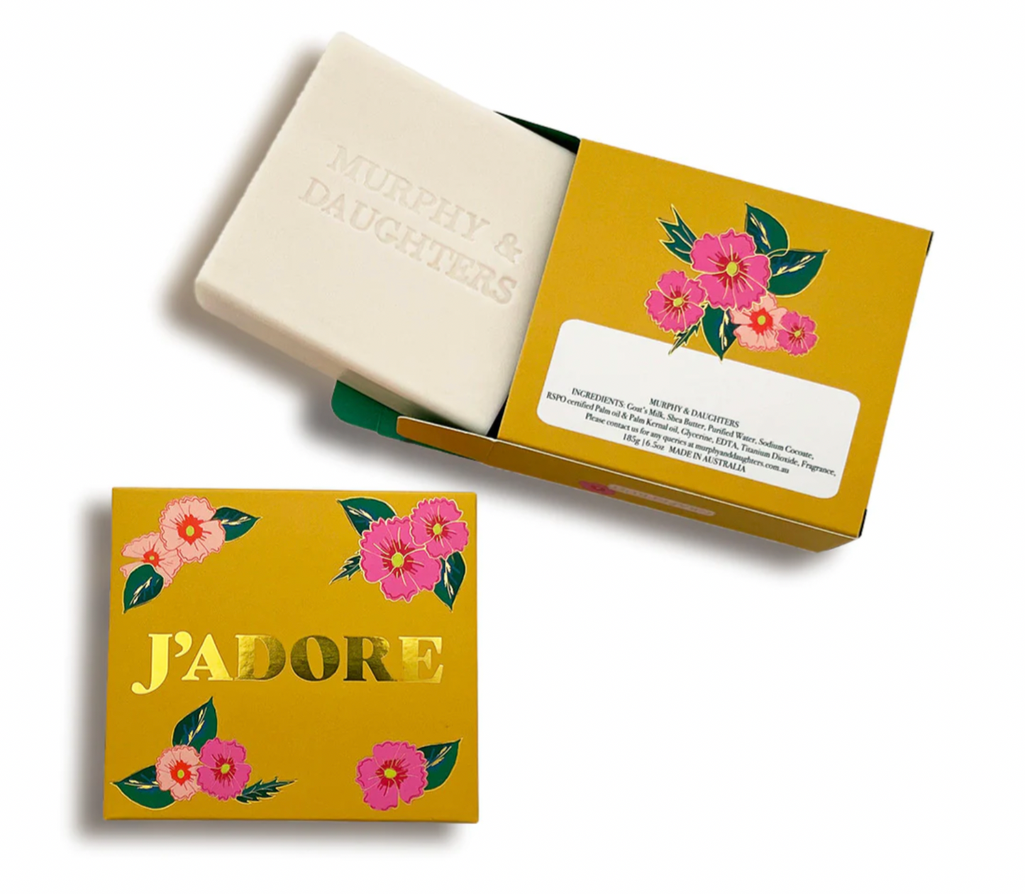 Load image into Gallery viewer, Message on a Soap - J&amp;#39;ADORE (Grapefruit)
