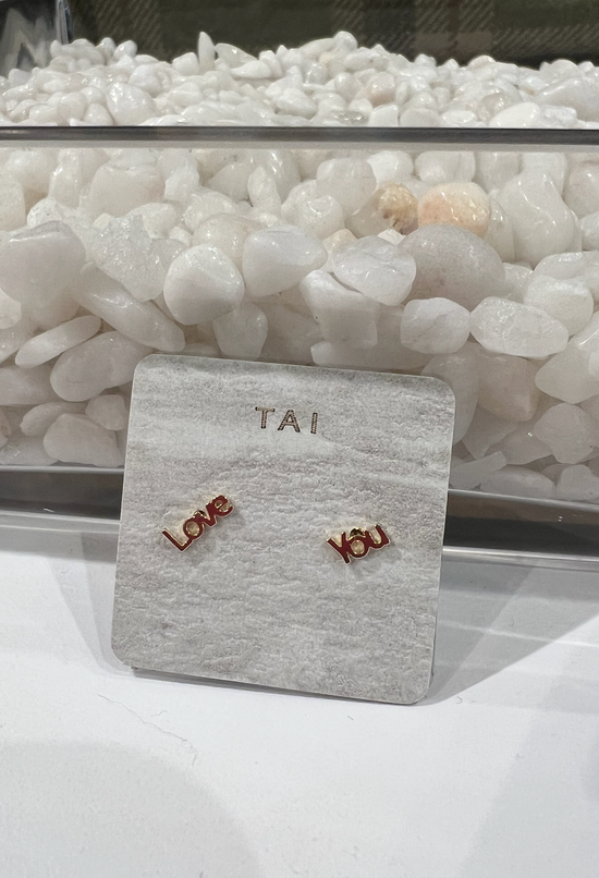 Love You Earrings