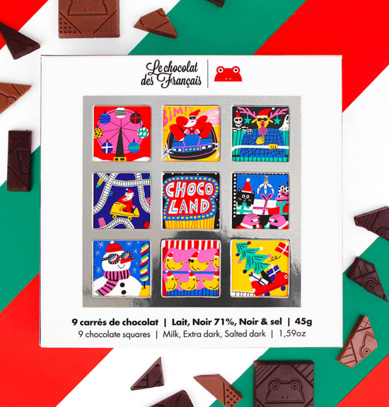 Dark Salted Chocolate Set