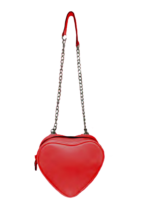 Pebble Leather Heart Bag (More Colors)