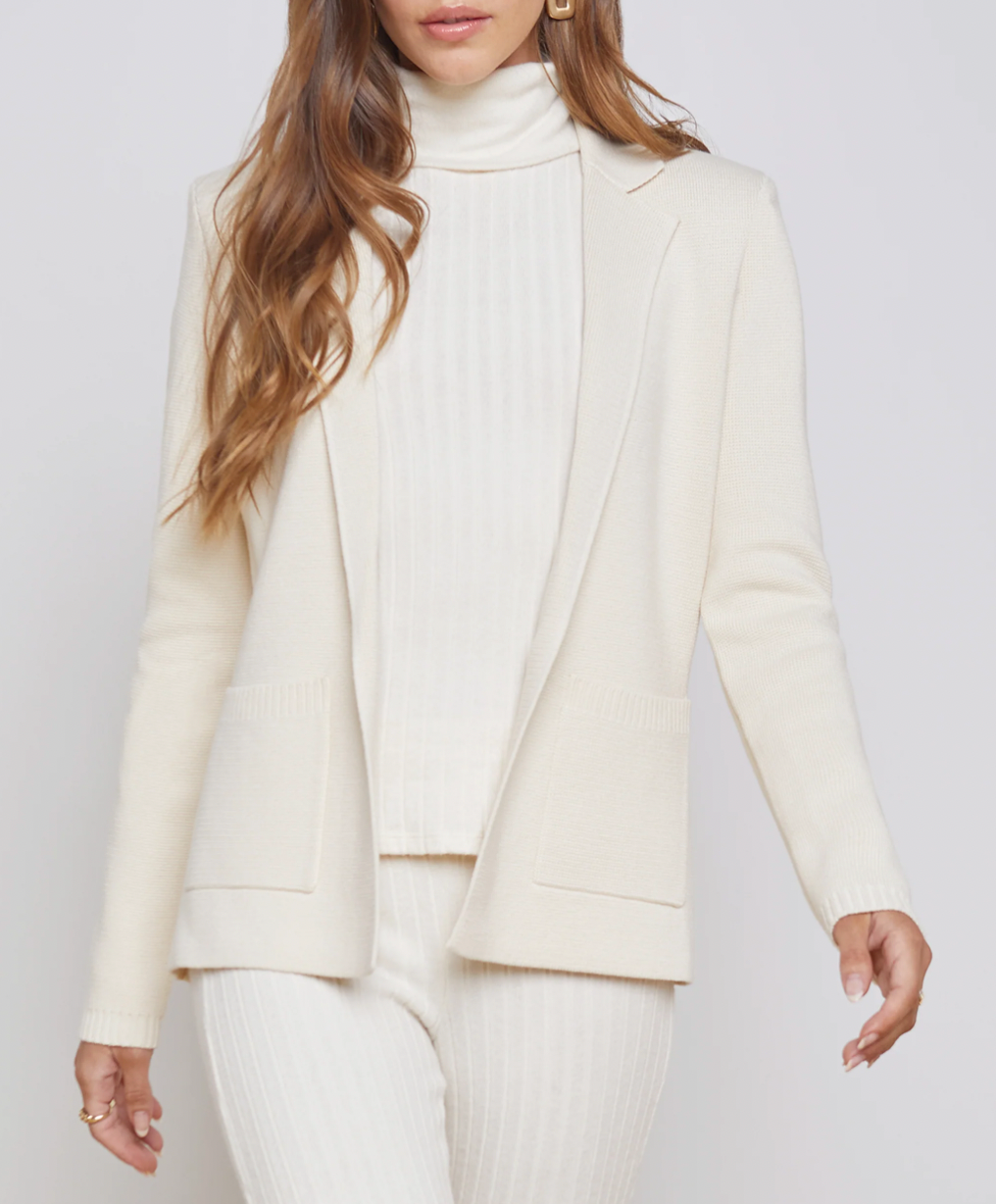 Lacey Knit Blazer