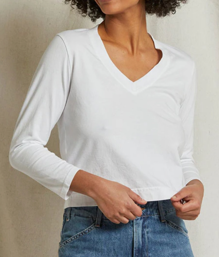 Sinatra Vneck Cropped