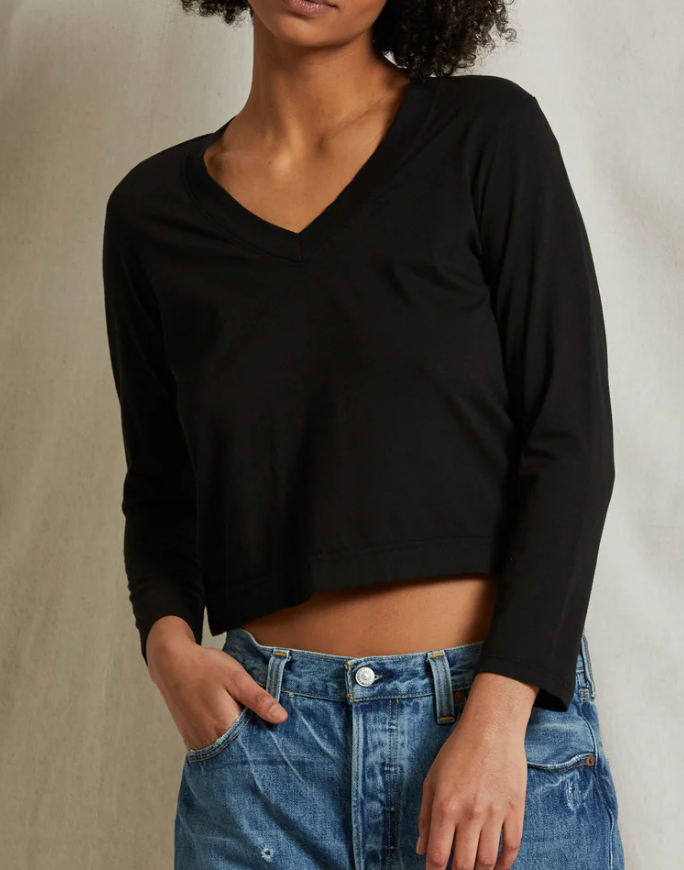 Sinatra Vneck Cropped