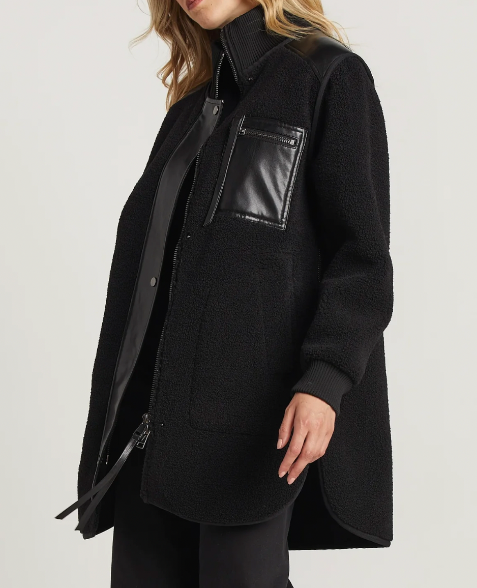 Audrey Faux Shearling Coat