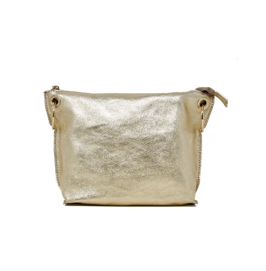 Metallic Handbag Gold