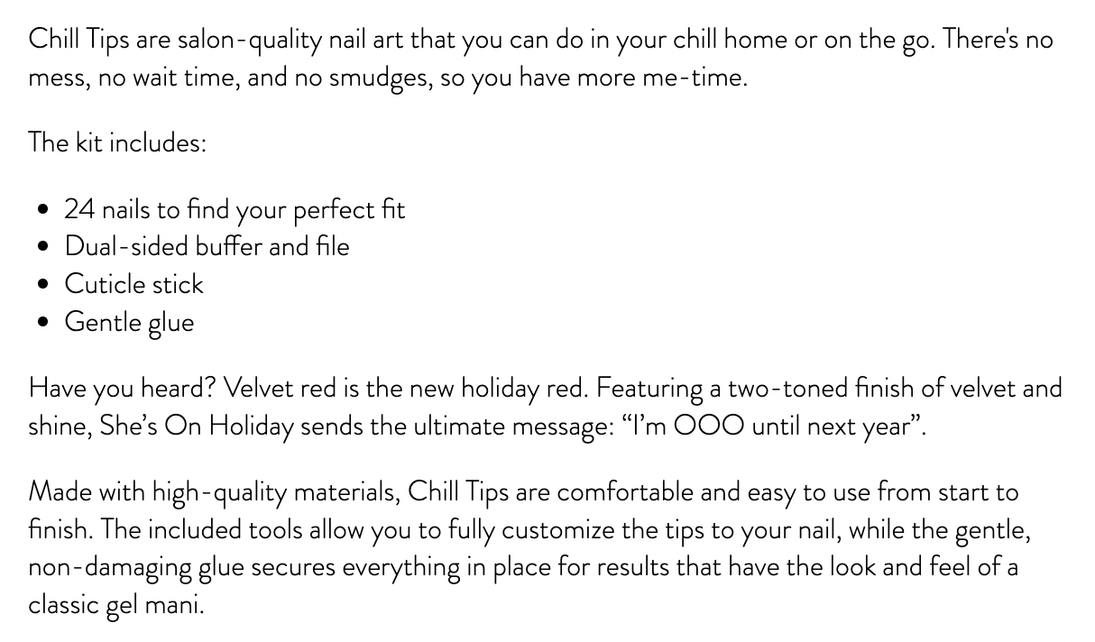 She&#39;s On Holiday Nail Tips