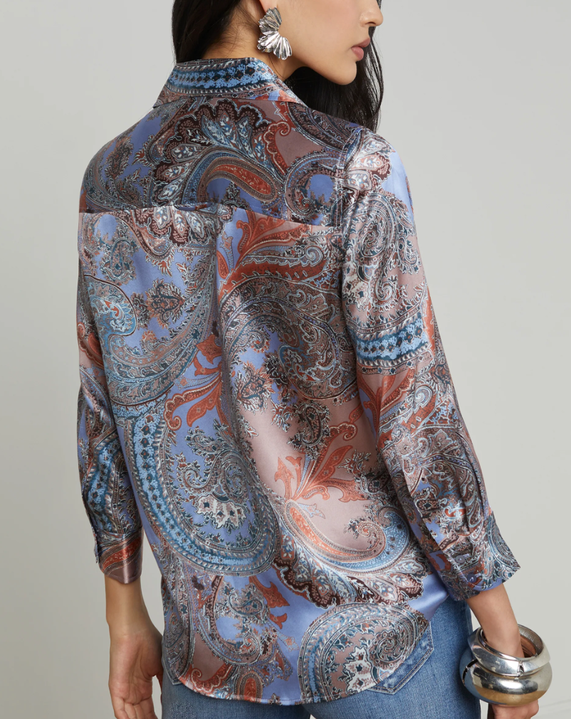 Dani Silk Blouse Paisley