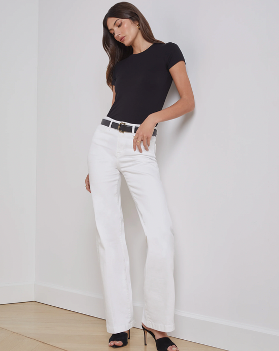 Clayton Wide Leg White