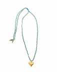 HEART OF GOLD NECKLACE (MORE COLORS)