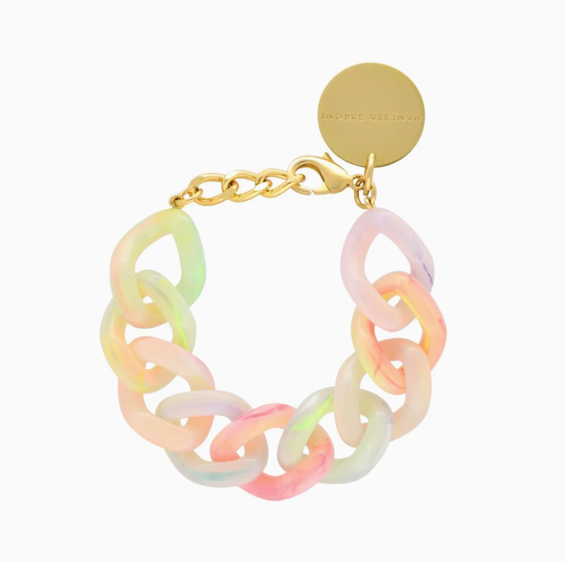 FLAT CHAIN BRACELET (MORE COLORS)