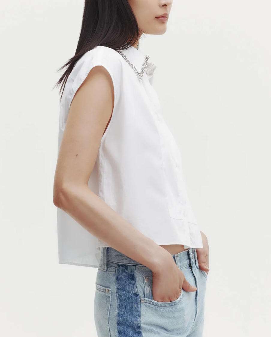 CAP BEADED COLLAR