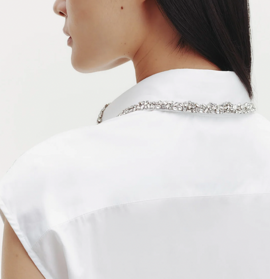 CAP BEADED COLLAR