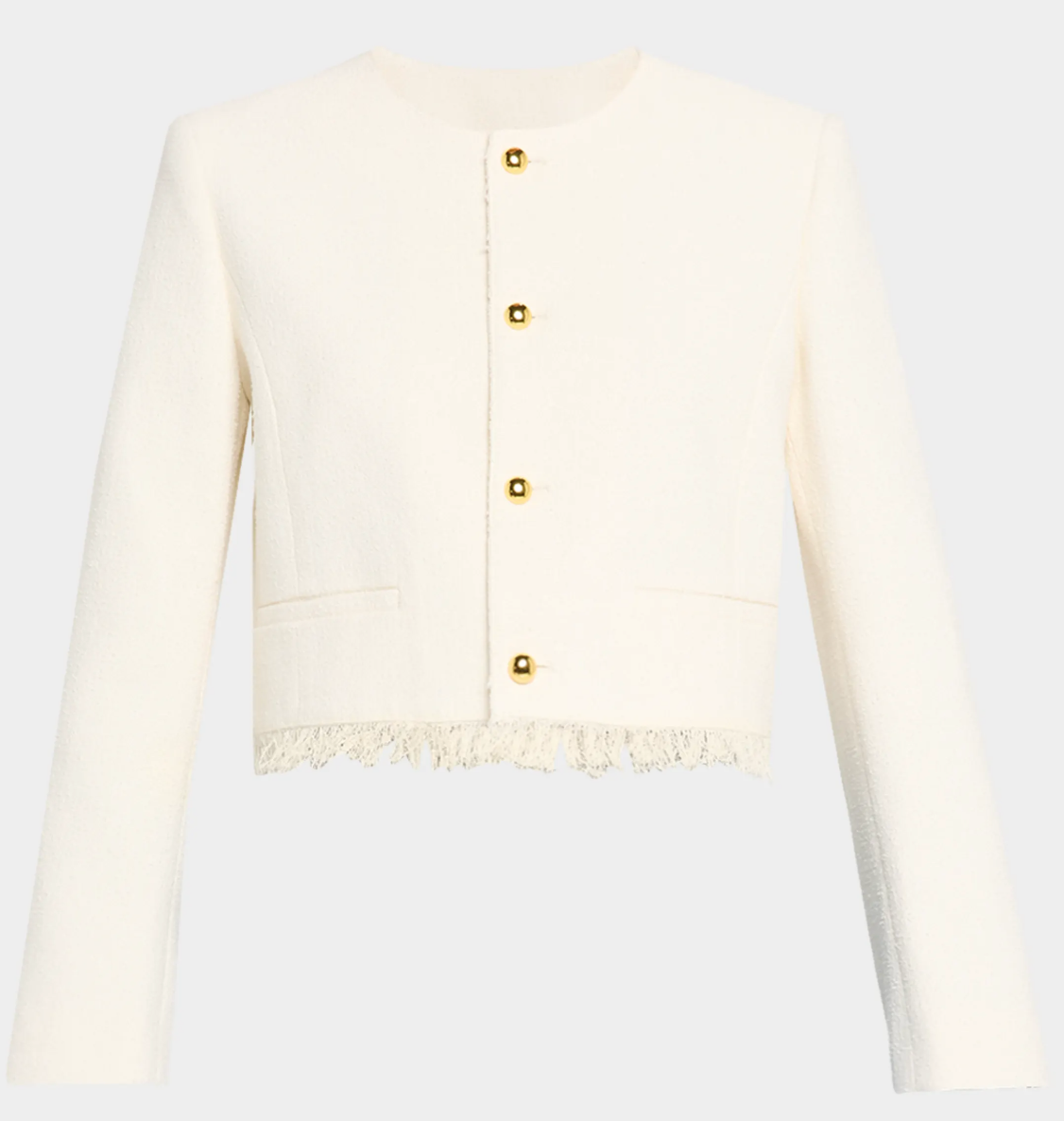TWEED FRINGE JKT