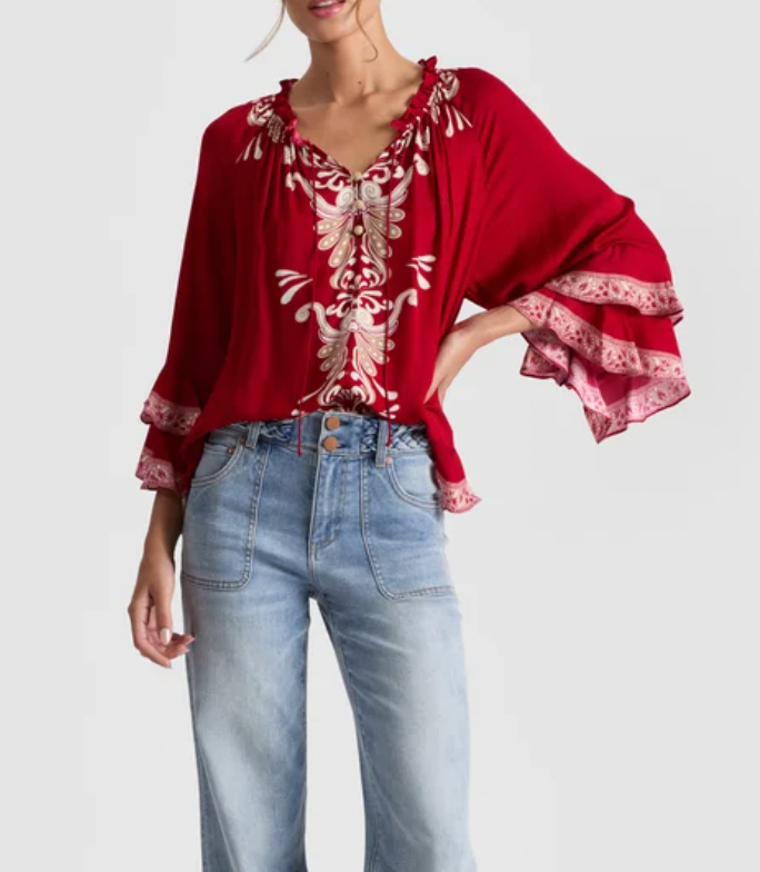 LEONORA TUNIC BLOUSE