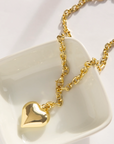 LARGE HEART NECKLACE