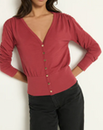 COLETTE CARDIGAN TOP