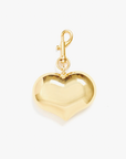 GRANDE MYLAR HEART FOB