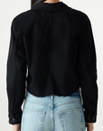 CARLY BLACK DENIM JACKET