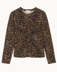 LEOPARD TWIST TOP