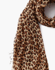 Leopard Cashmere Scarf
