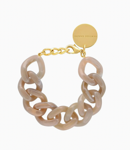 FLAT CHAIN BRACELET (MORE COLORS)