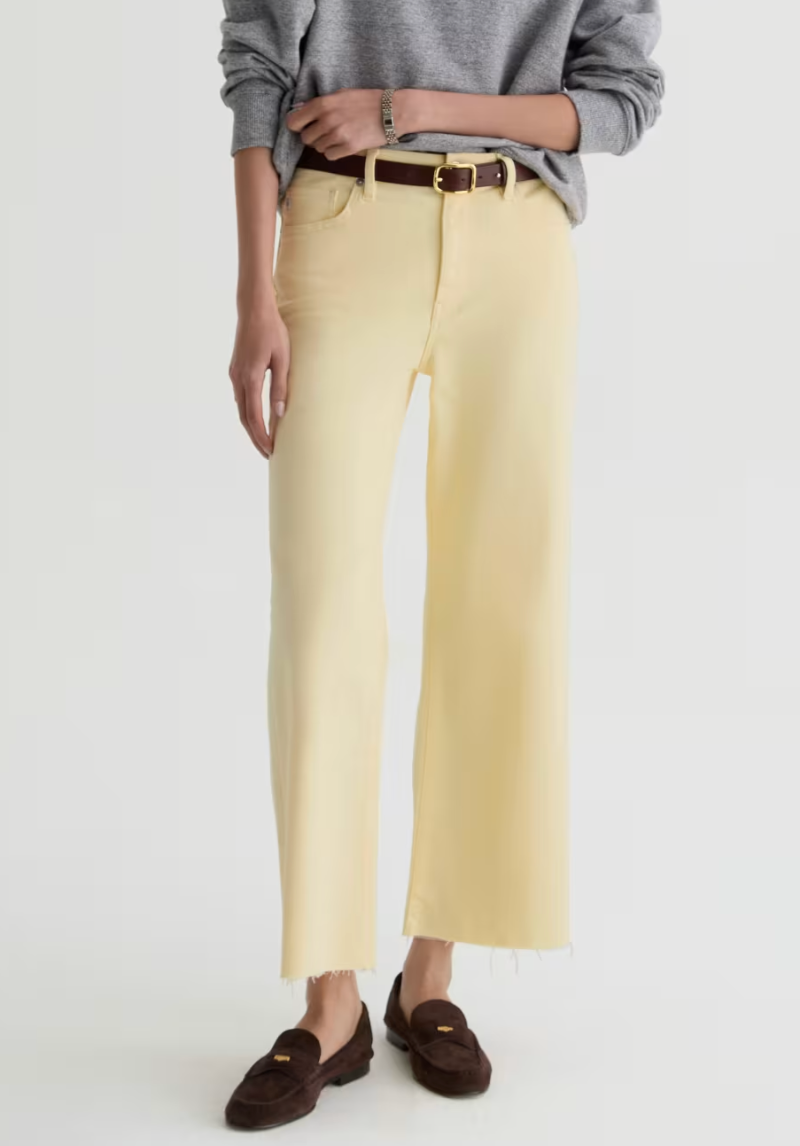 SAIGE WIDE LEG CROP