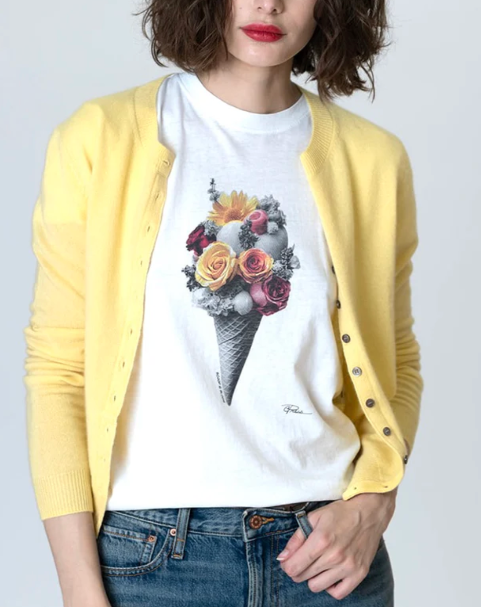 SCOOP &amp; BLOOM TEE